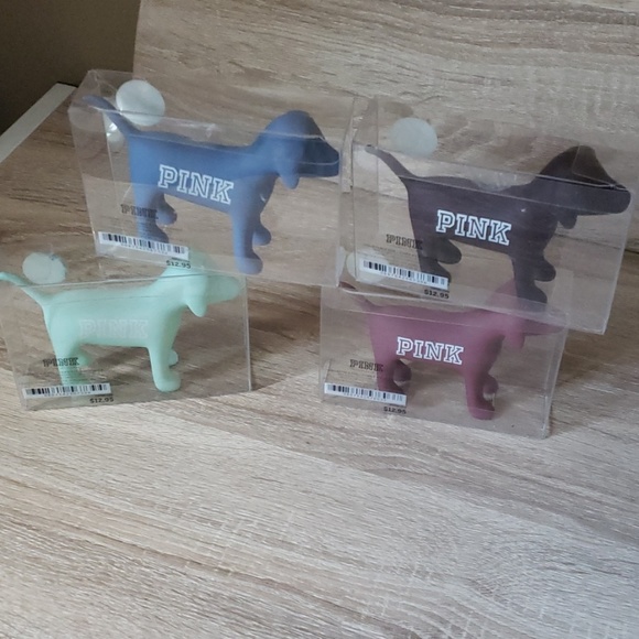 PINK Victoria's Secret Other - Pink plastic dogs